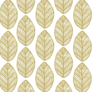 20 serviettes en papier Golden Leaves, PaperProduct Design