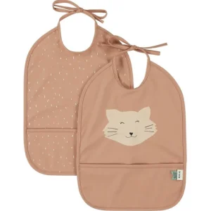 Set 2 bavoirs imperméables Mrs Cat, Trixie