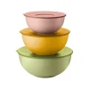 Set 3 bols avec couvercle Everywhere Bio, Guzzini