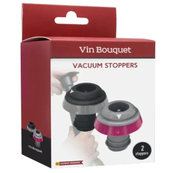 Set 2 Bouchons pour Pompe, Vin Bouquet