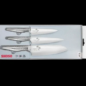 Set 3 couteaux Seki Magoroku Shoso, Kai