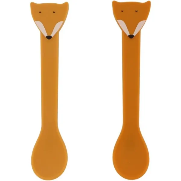 Set 2 cuillères silicone Mr Fox, Trixie
