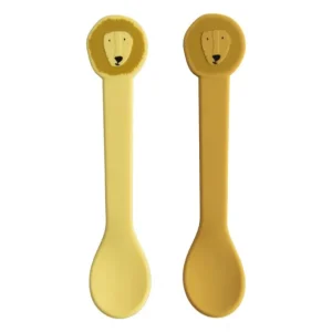 Set 2 cuillères silicone Mr Lion, Trixie
