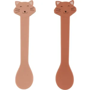 Set 2 cuillères silicone Mrs Cat, Trixie