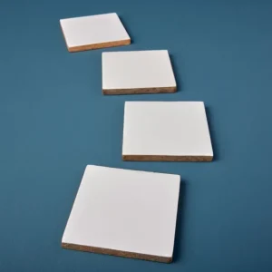 Set 4 dessous de verre carrés Madras, Be Home