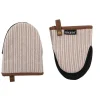 Set 2 maniques Venton Sable, Tiseco