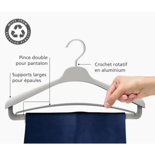 Set de 2 Cintres costumes et manteaux Orderly™, Joseph Joseph