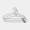 Set de 3 cintres Soft Touch Black/White, Brabantia