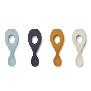 Set de 4 cuillères en silicone Liva, Liewood