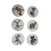 Set de 6 dessous de verre assortis Kook, Kiub