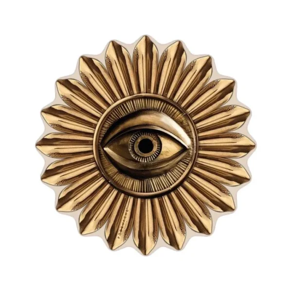 Set de 6 dessous de verre Gold Sun, Pôdevache