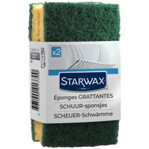 Set de 2 Eponges Grattantes, Starwax