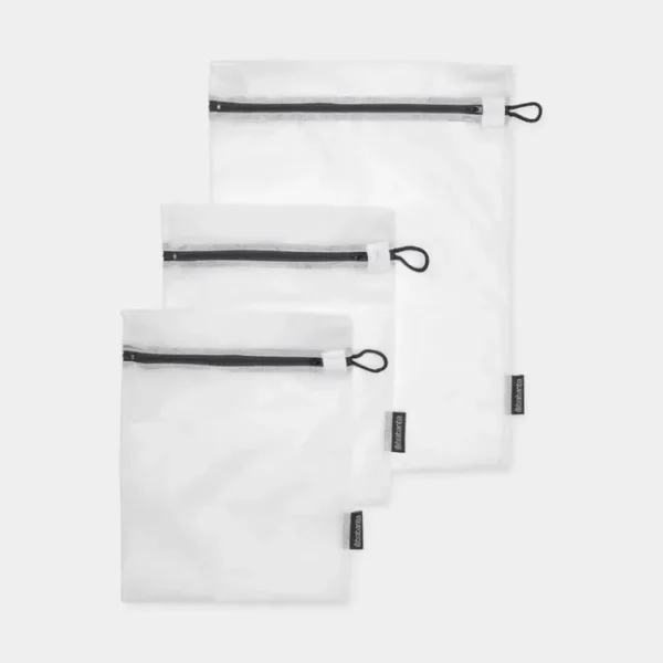 Set de 3 filets de lavage Blanc/Noir, Brabantia