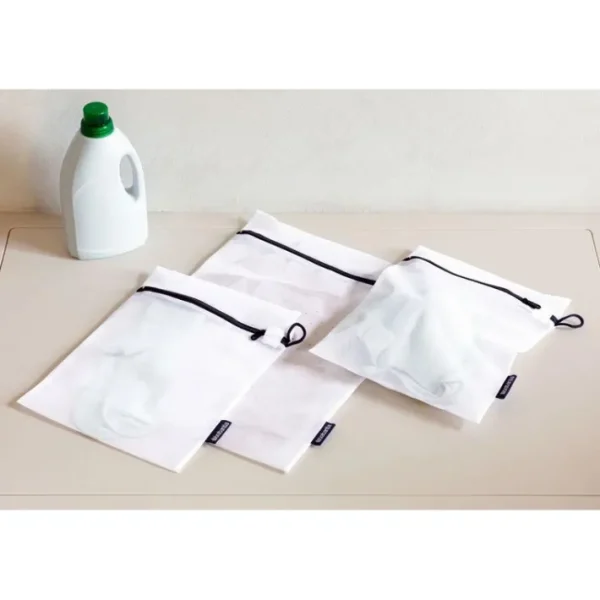 Set de 3 filets de lavage Blanc/Noir, Brabantia
