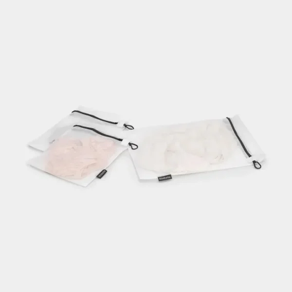 Set de 3 filets de lavage Blanc/Noir, Brabantia