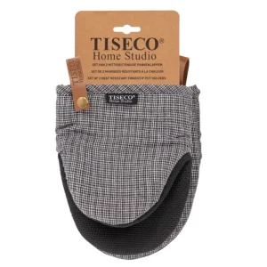 Set de 2 maniques Sherlock Black, Tiseco