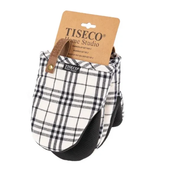 Set de 2 maniques Sherlock Black, Tiseco