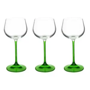 Set de 3 verres à vin du Rhin, Novastyl