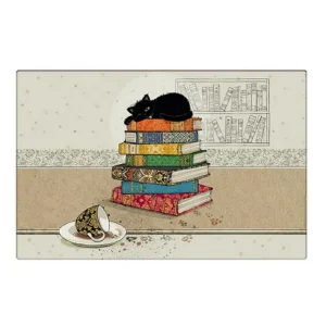 Set de table Chat Livres, Kiub