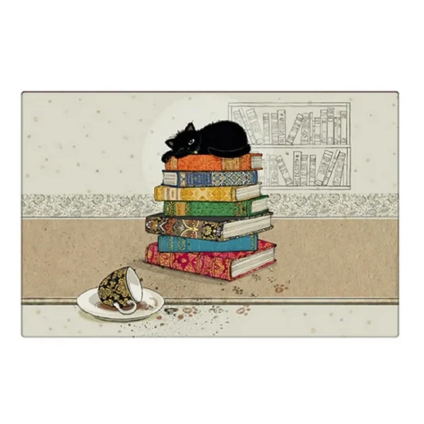 Set de table Chat Livres, Kiub