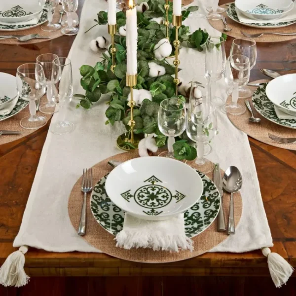 Set de table double face rond Fabric, Guzzini