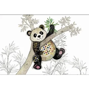 Set de Table Kook Panda, Kiub