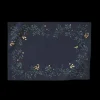 Set de table Lueur d'Hiver Bleu Ardoise, Sylvie Thiriez