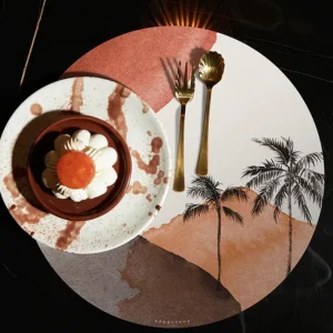Set de table rond Gozi, Pôdevache