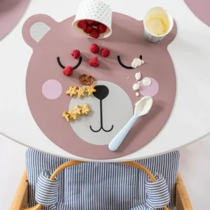 Set de table Togo Kids Mauve, Tiseco
