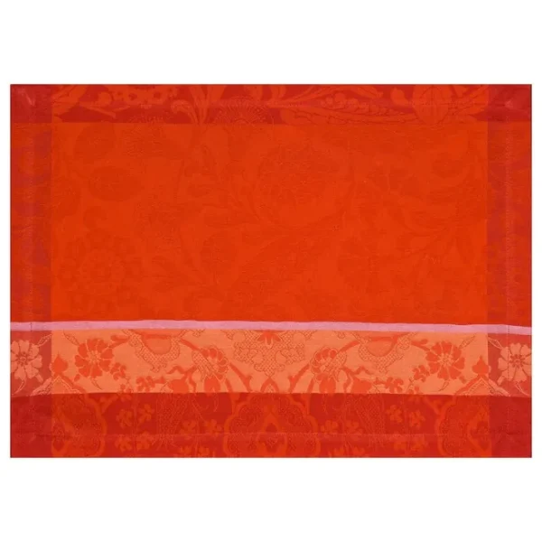 Set de table Voyage Iconique Coquelicot, Le Jacquard Français