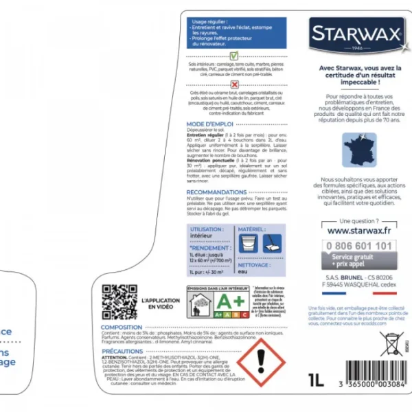 Shampooing autolustrant brillant, Starwax