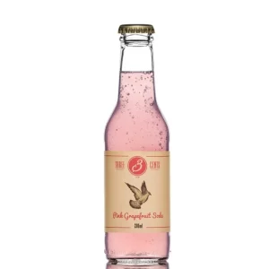 Soda Pamplemousse Rose, Three Cents Artisanal Beverages
