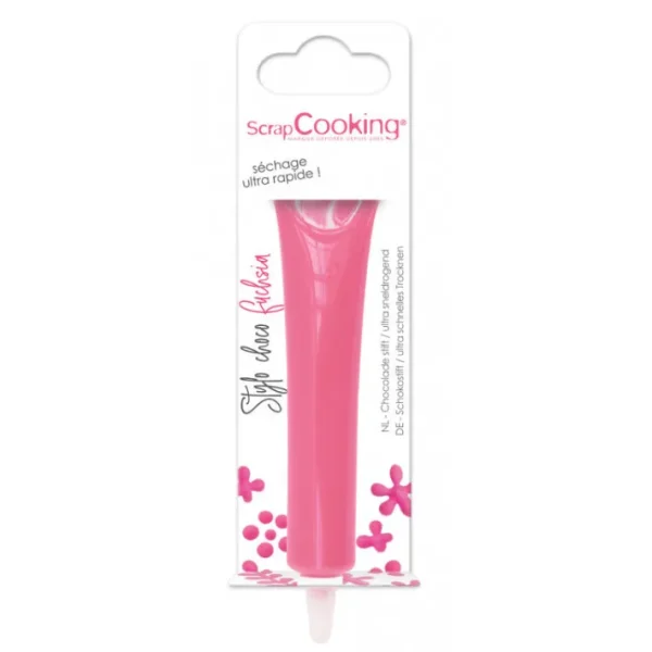 Stylo goût choco Fuchsia, ScrapCooking