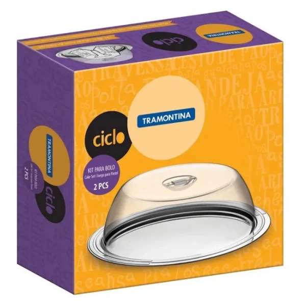 Support pour gâteau 33 cm Ciclo, Tramontina