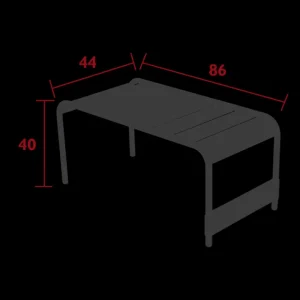 Table basse Luxembourg, Fermob
