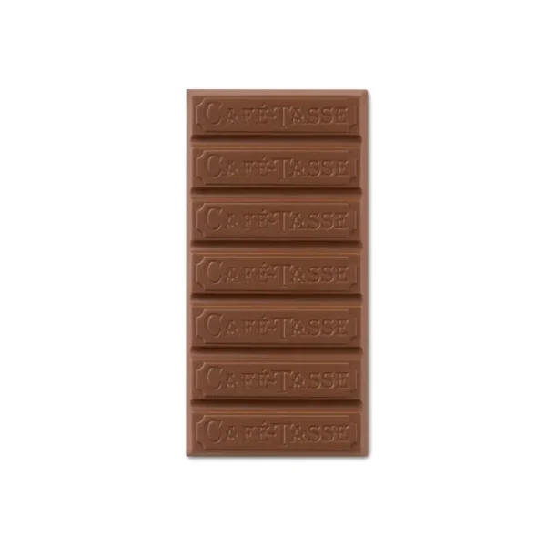 Tablette de chocolat au Lait Nougat, Café Tasse