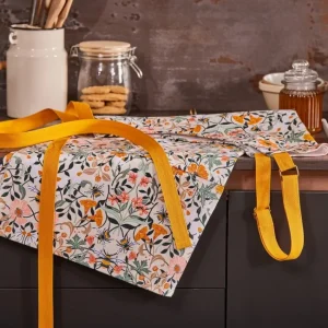 Tablier en coton Bee Bloom, Ulster Weavers