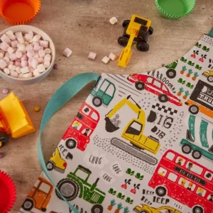 Tablier enfant PVC Just Keep Trucking, Ulster Weavers