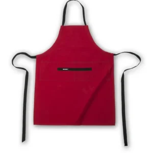 Tablier professionnel 4 poches Rouge, Tiseco