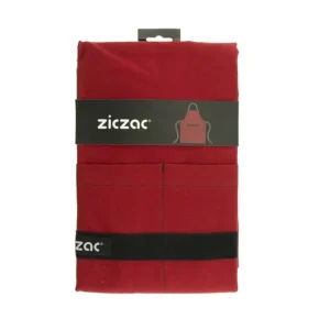 Tablier professionnel 4 poches Rouge, Tiseco