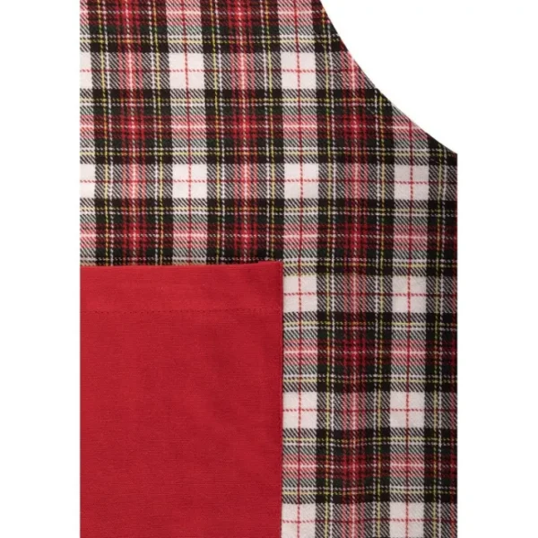 Tablier rouge Xmas, Tiseco