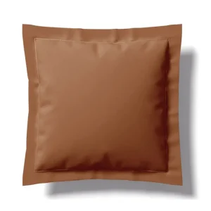 Taie d'oreiller Percale Vexin Terracotta, Anne de Solène