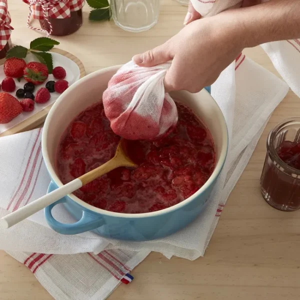 Étamine à confiture, Coucke