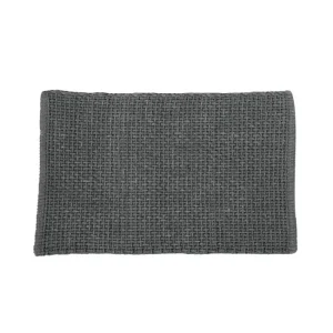 Tapis de bain Treccia Anthracite, Sensei