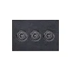 Tapis 50x75cm Finn Anthrazit, Salonloewe Efia
