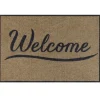 Tapis 50x75cm Simply Welcome Taupe, Salonloewe Efia
