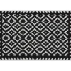Tapis 50x75cm Tabuk black&white, Salonloewe Efia