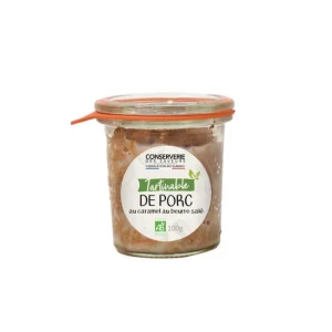 Tartinable de porc au caramel beurre salé Bio, Conserverie des Saveurs