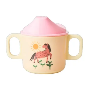 Tasse 2 anses Pink Farm, Rice