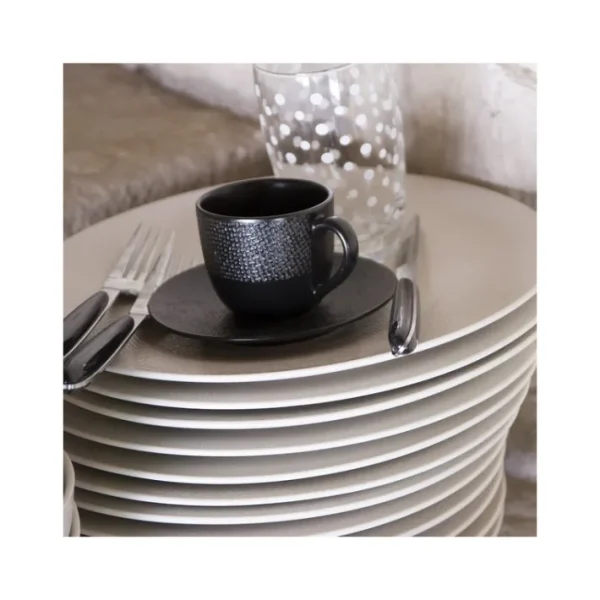 Tasse à café Vésuvio Noir, Table Passion